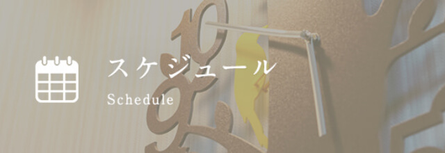 スケジュール Schedule